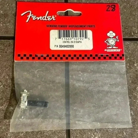 Fender Control Snap-In 25K B - Picture 1 of 4